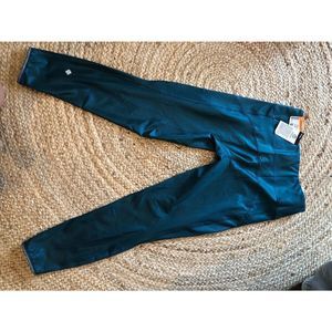 Sea green capri tights brand new